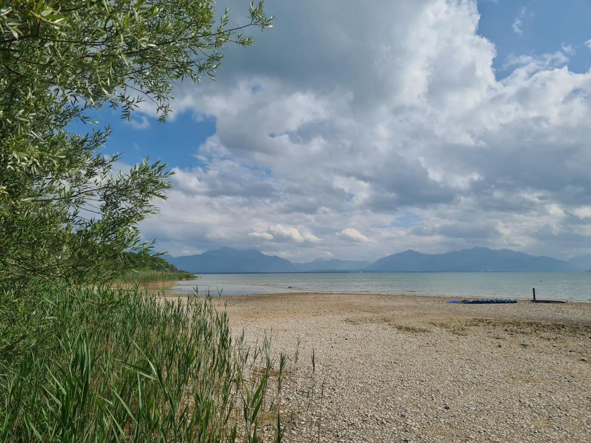 Vintage Studio Am Chiemsee Übersee Exterior foto