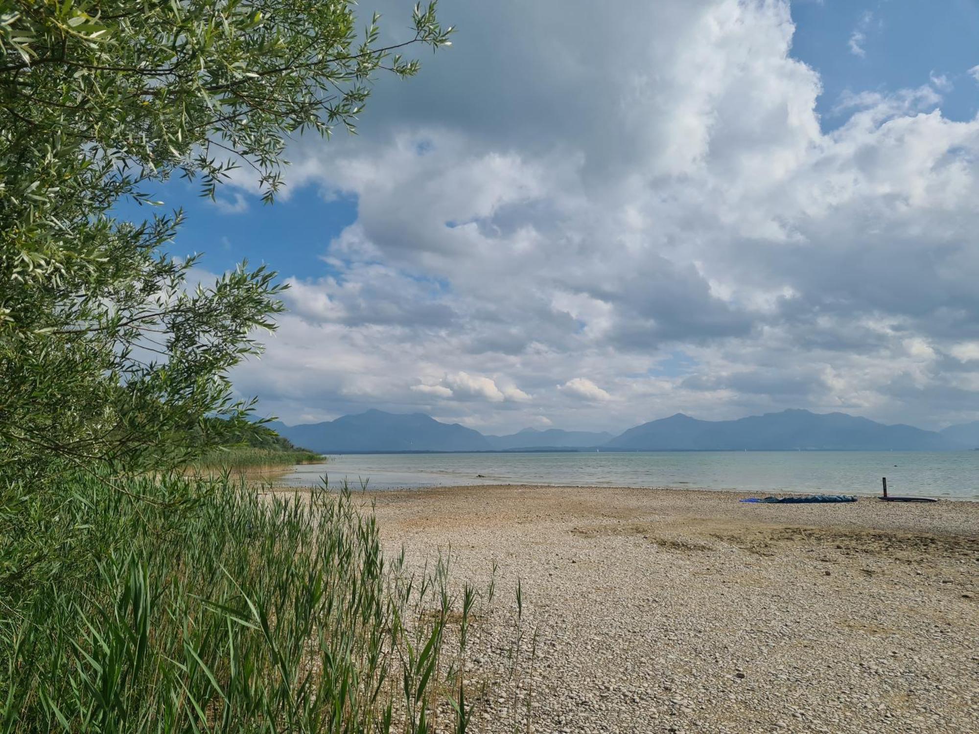 Vintage Studio Am Chiemsee Übersee Exterior foto