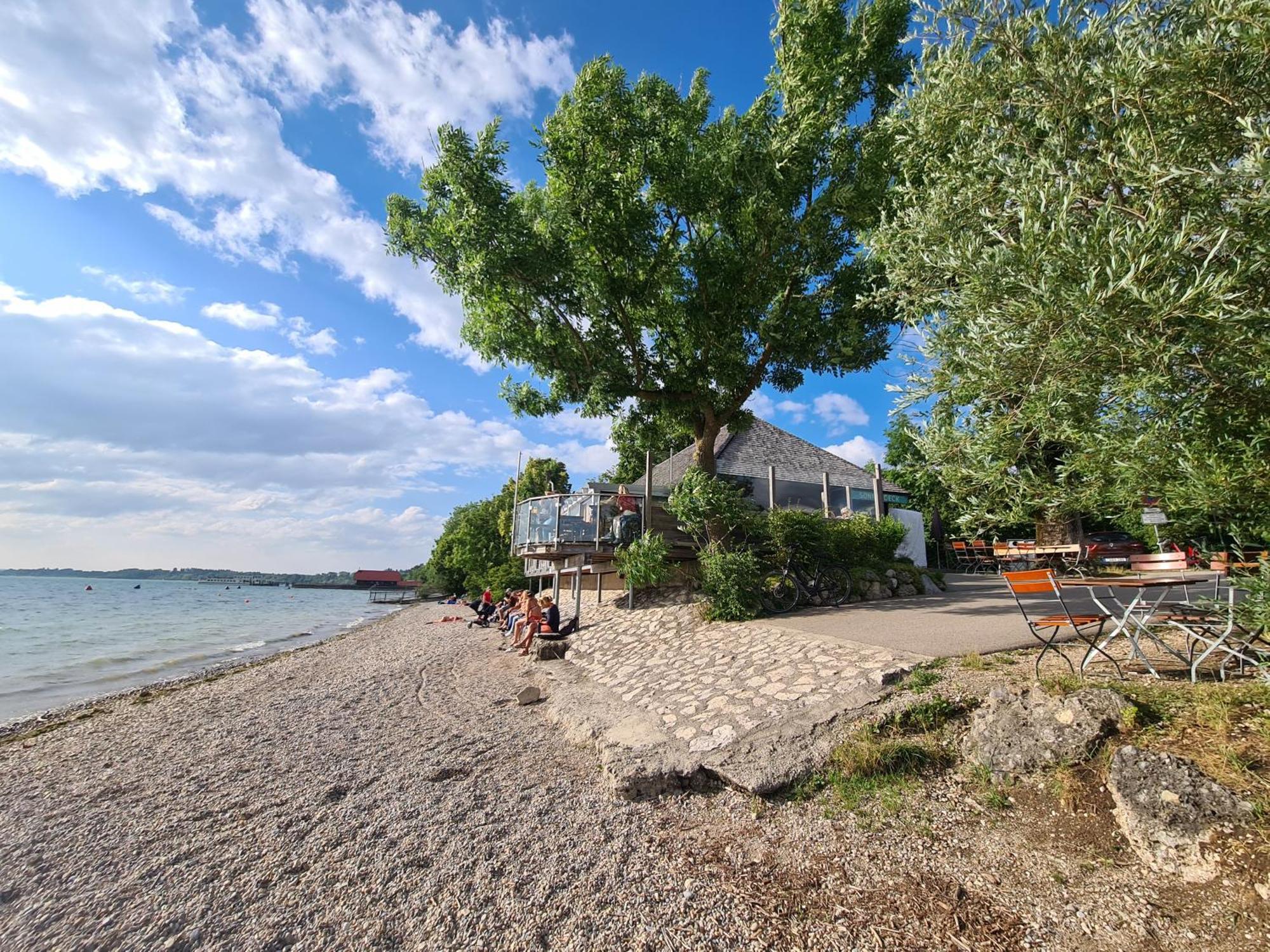 Vintage Studio Am Chiemsee Übersee Exterior foto